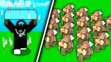 1 vs 100 PLAYERS.. Can I Win? (Roblox Bedwars)