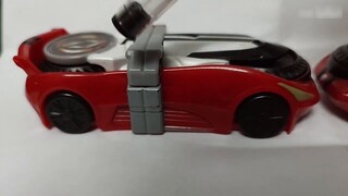 In fact, there is not much difference - Kamen Rider Drive Dead Fire Car DX and Gachapon comparison