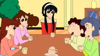 [Crayon Shin-chan] Teh sore bersama para istri—— SPY×FAMILY