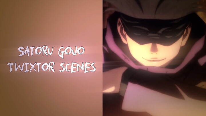 Jujutsu Kaisen - Satoru Gojo clips (twixtor)
