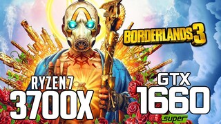 Borderlands 3 on Ryzen 7 3700x + GTX 1660 SUPER 1080p, 1440p benchmarks!