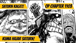 ONE PIECE CHAPTER 1103 | BONNEY DISELAMATKAN | KUMA HAJAR SATURN