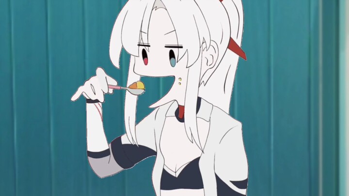 【Pertempuran Ganda】 Lucia memamerkan makanan lezatnya