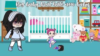 big baby brat hate new baby||drama gacha life||read desc