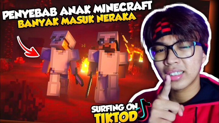 ANAK MINECRAFT BANYAK DOSA !! TOBAT SEGERA KAU NAK !!