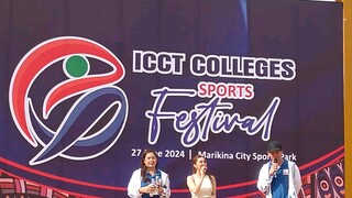 #ICCTSportsFestival2024 SPARKLE GAARPARTIET CENTER Artist: Elijah Alejo