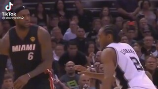 Defense by kawhi is  unstapable