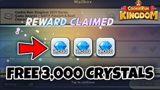 FREE 3,000 CRYSTALS | Another NEW Event | Cookie Run Kingdom