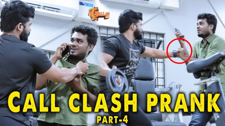 Epic - Call Clash Prank On Gym Boy | Part -4 | Pranks In India | Unseen Video | Nellai 360*