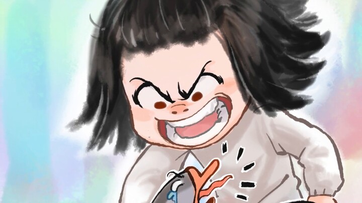 เด็กน้อยน่ารักต่อสู้กับห่านสองตัวด้วยมือเปล่า คุณเชื่อแล้วหรือยัง?