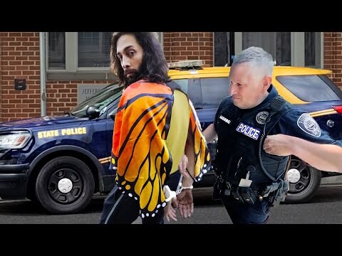 Apparently Being a Butterfly is a Crime Now