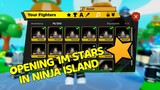 OPENING 1M STARS IN NINJA ISLAND ANIME FIGHTER SIMULATOR!