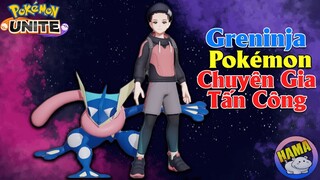 Pokemon UNITE - Greninja Nhẫn Thuật Pokemon Chuyên Gia Tấn Công Khó Chơi Nhưng Mạnh