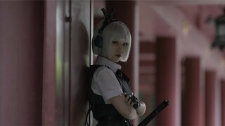 Cosplay Cinematic Girls | Touhou Project Youmu Konpaku in Noble Japanese Location