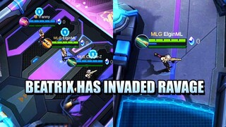 BEATRIX INVASION - NEW RAVAGE MODE WITH BEATRIX - MOBILE LEGENDS