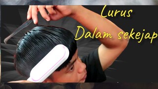 cara meluruskan rambut, tanpa obat pelurus rambut | review catok pelurus rambut