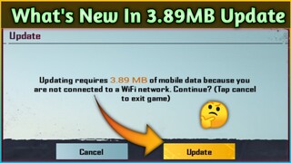 3.89 MB Update Pubg Mobile Explain | How To Fix 3.89 Update | New 3.89 MB Update