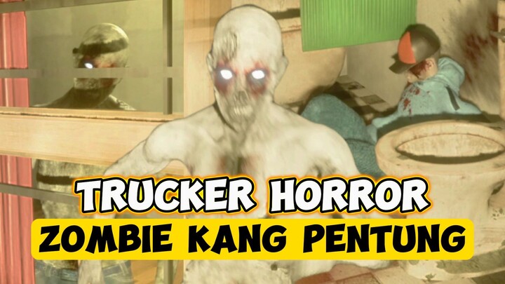SOPIR TRUK YANG TERSESAT DI HUTAN! | Cerita Game Trucker Horror