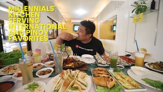 Millennials' Kitchen serving international and Pinoy favorites