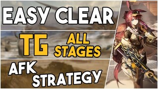 All TG Stages + Challenge Mode | AFK Easy Strategy |【Arknights】