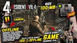 RINGAN & Full OFFLINE! Game Resident evil 4 MOBILE! Versi Lite 100 MB Aja! Mirip Original! ANDROID