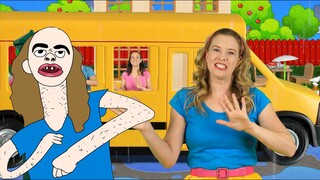 Wheels on the Bus - Nursery Rhymes and Kids Songs |||  troll..i don't draw