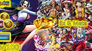 Lv 100 Stampede Boa Hancock VS EX & Meta ตัวละคร One Piece Bounty Rush OPBR