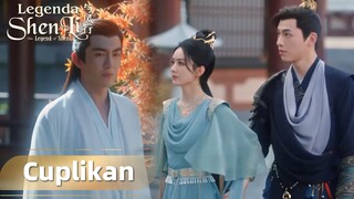 The Legend of ShenLi | Cuplikan EP18 Mereka Berpegangan Tangan, Xing Zhi Jealous | WeTV【INDO SUB】