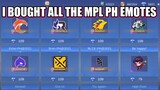 MPL PH BATTLE EMOTES 2021 AND NEW HERO FLORYN - MLBB