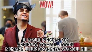 U Basuh Pinggan Ke?Akhirnya Syamsul Jawab! Memang Jujur Orangnya Syamsul Ni!