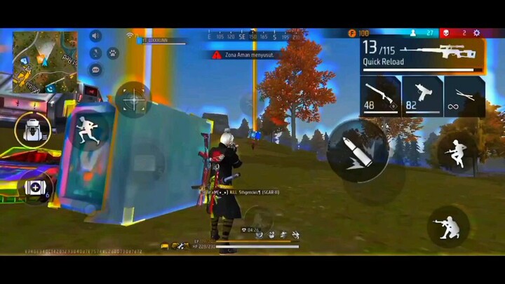 RECORD GAMEPLAY SOLO VS SQUAD!! GARENA FREE FIRE CUYY!!! DONASI? CEK DI DESKRIPSI CUY!!!