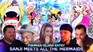 Sanji Finally Meets the Mermaids ! Reaction Mashup