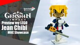 Preview my LEGO Jean Chibi from Genshin Impact | Somchai Ud