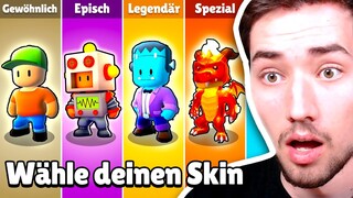 JEDE RUNDE ziehe ich KRASSERE SKINS! 😱 Stumble Guys