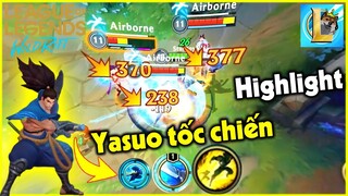 (LOL Mobile) Múa Yasuo Tốc Chiến EQ+Flash x3 cực khét duo @Mạnh Mo leo Rank | StarBoyVN