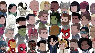 Summarizing Marvel's Phase 4 with animation