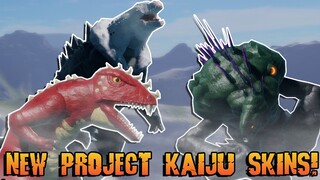 NEW SKINS UPDATE! | ABSORBED ORGA, CRIMSON GORO & GHOSTFACE GODZILLA SHOWCASE! | Project Kaiju