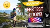 Playing Free Fire with the FASTEST PHONE IN THE WORLD! again.. (Red Magic 6)