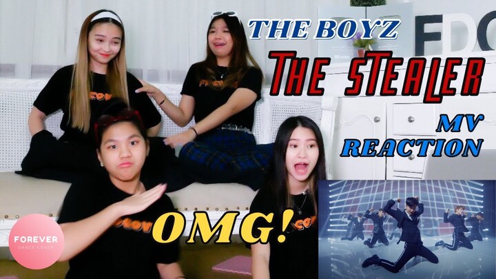 THE BOYZ(더보이즈) - THE STEALER MV REACTION INDONESIA