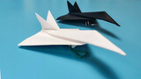 Gấp máy cất cánh giấy má Mini Rattlesnake Jet, không chỉ đẹp nhất mà còn phải cất cánh xa