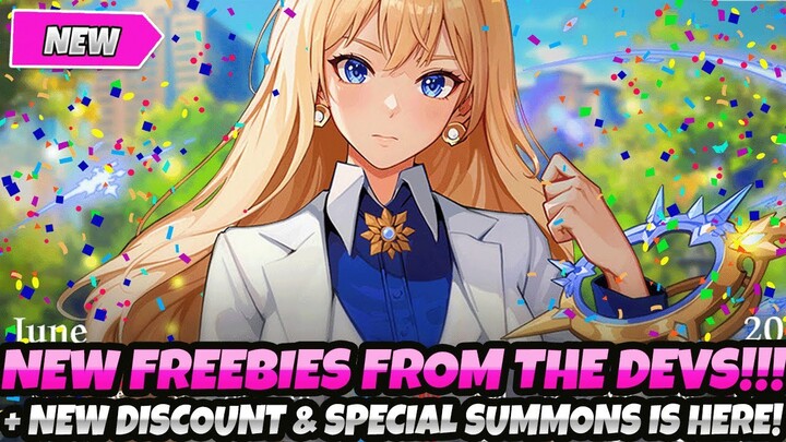 *NEW FREEBIES FROM THE DEVS!!!* + NEW DISCOUNT & SPECIAL SUMMONS ARE HERE! (Solo Leveling Arise)