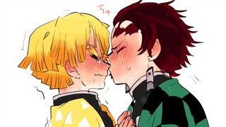 Tanjiro x Zenitsu || What if [Kimetsu no Yaiba YAOI]