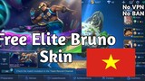 How to get a Free Elite Bruno Skin (NO VPN NO BAN) Vietnam