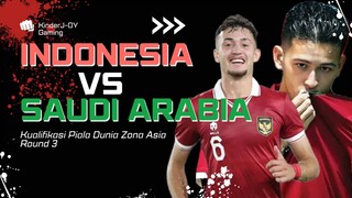 🇮🇩 3 - 2 🇸🇦 | INDONESIA VS SAUDI ARABIA‼️SHIN TAE YONG VS ROBERTO MANCINI‼️- eFootball