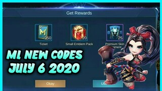 ML New Codes/July 6 2020