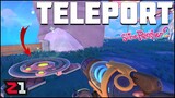 Building Our FIRST REAL TELEPORTER ! Slime Rancher 2 [E12]