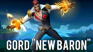 GORD "NEW BARON" SEASON 21 SKIN - SKILL EFFECTNYA LUMAYAN KEREN | GAMEPLAY MOBILE LEGENDS