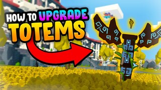 How to UPGRADE Totems!! in Roblox Islands (Skyblock)