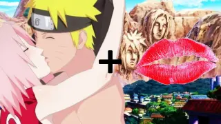 Naruto Characters Couple KISS Mode