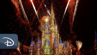 Close out your day in the best way possible...with virtual fireworks! | #DisneyMagicMoments